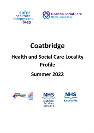 Front cover of Coatbridge Locality Profile document
