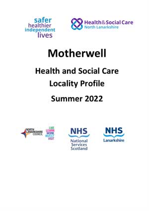 Front cover of Motherwell Locality Profile document