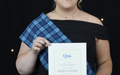 North Lanarkshire Mental Health nurse awarded prestigious Queen’s Nurse status